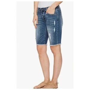 Kut From The Kloth Sophie Denim Bermuda Denim Shorts NWT